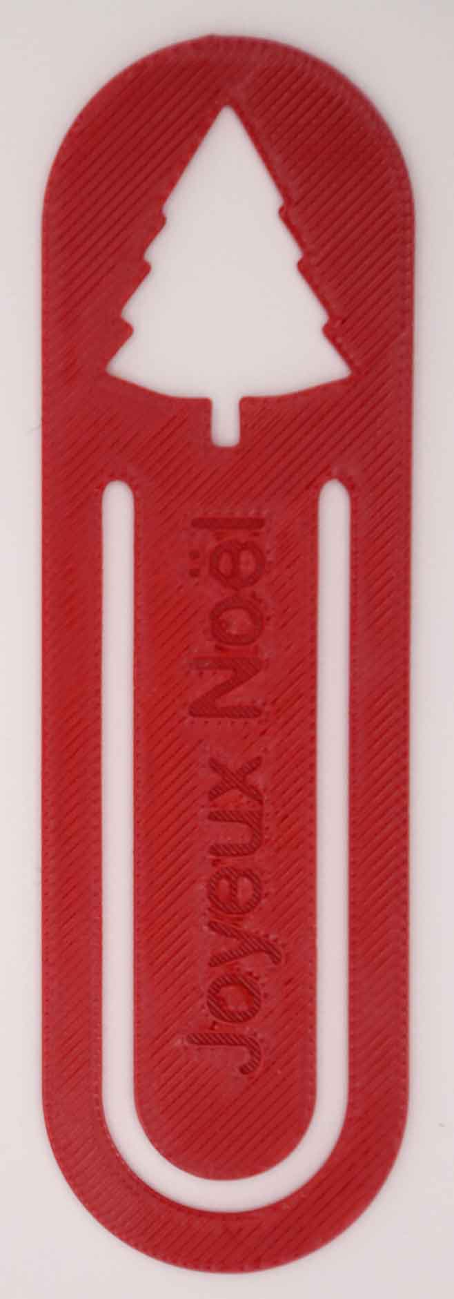 Marque-page de noël